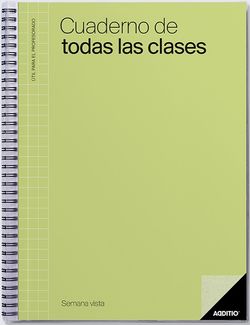 Quadern de Totes les Classes. Setmana Vista ADDITIO (CASTELLÀ)