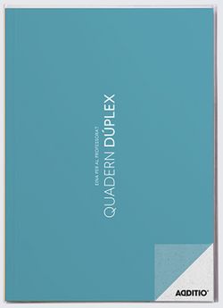 Cuaderno Dúplex ADDITIO (CATALÁN)