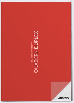 Cuaderno Dúplex ADDITIO (CATALÁN)