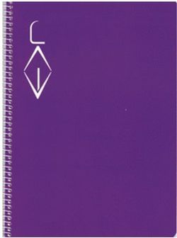 Quadern espiral 100 fulls Fº quadrícula 4 x 4 amb marge