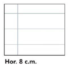 Quadern espiral XTRA 80 fulls foli Horitzontal amb marge T/D
