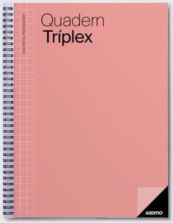 Quadern Tríplex ADDITIO (CATALÀ)
