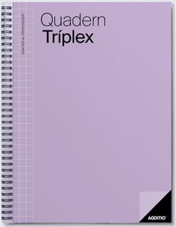 Quadern Tríplex ADDITIO (CATALÀ)