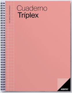 Cuaderno Tríplex ADDITIO (CASTELLANO)