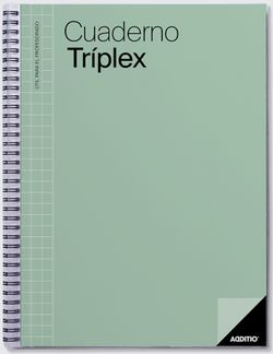 Cuaderno Tríplex ADDITIO (CASTELLANO)