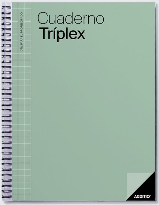 Cuaderno Tríplex ADDITIO (CASTELLANO)