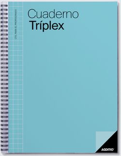 Cuaderno Tríplex ADDITIO (CASTELLANO)