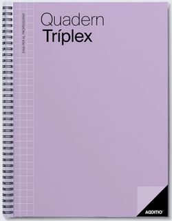 Cuaderno Tríplex ADDITIO (CASTELLANO)
