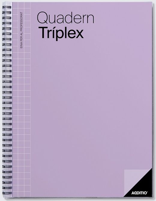 Cuaderno Tríplex ADDITIO (CASTELLANO)
