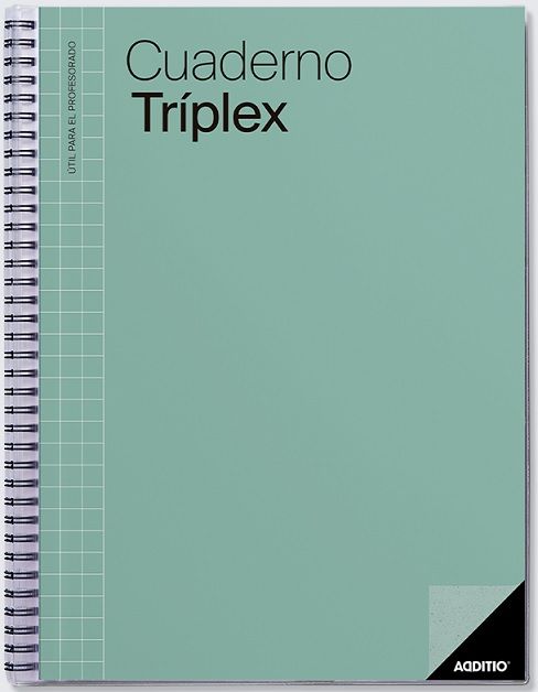Cuaderno Tríplex ADDITIO (CASTELLANO)