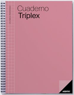Cuaderno Tríplex ADDITIO (CASTELLANO)