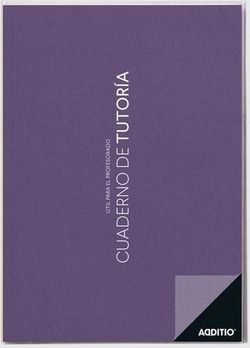 Cuaderno Tutoría ADDITIO (CASTELLANO)