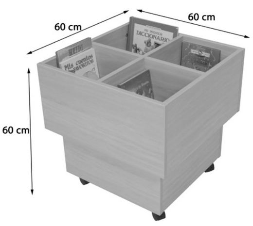 Cubo librería