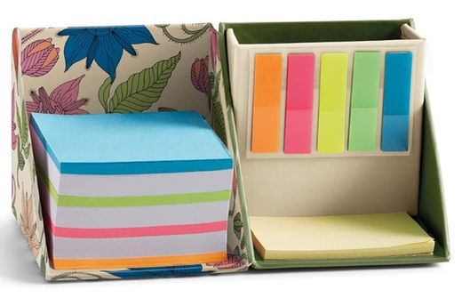 Cubo notas adhesivas vintage LILY