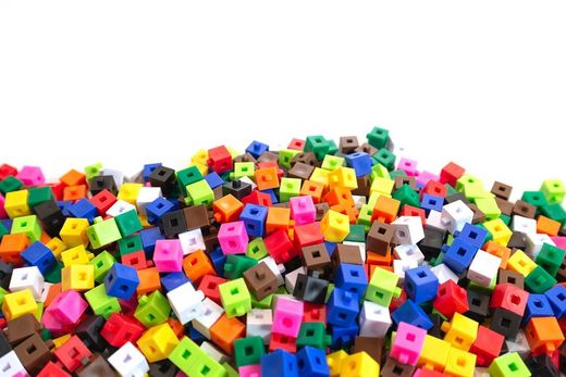 Juego matemático Cubos de 1 cm