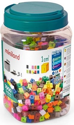 Cubos 1 cm 1000 pcs