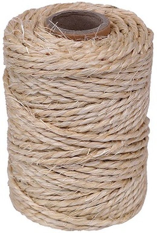 Cuerda sisal 2 cabos rollo 400 Gramos
