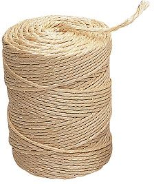 Cuerda sisal 3 cabos, rollo 1 kg.