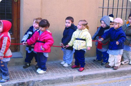 Corda de transport amb cinturó 18 nens