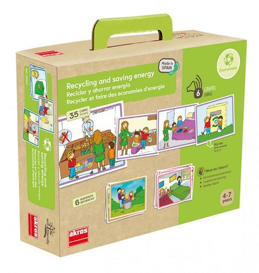 Tenir cura del planeta: reciclar i estalviar energia