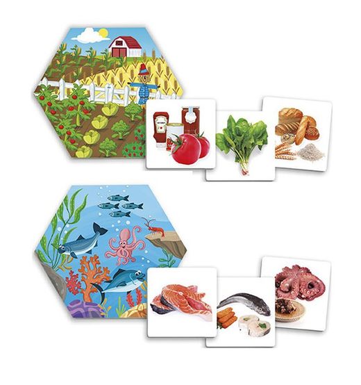 D'on vénen els aliments?