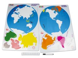 Descubre los continentes del mundo