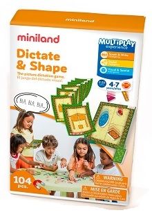 Juego de dictado visual Dictate & Shape