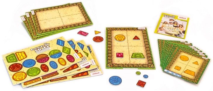 Juego de dictado visual Dictate & Shape