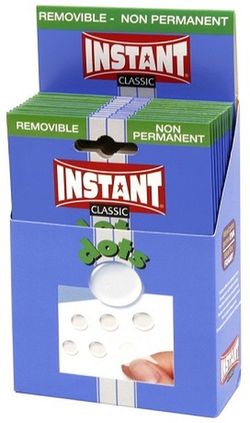 INSTANT DOTS punts adhesius NO permanents