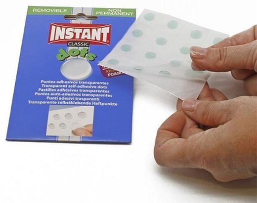 INSTANT DOTS punts adhesius NO permanents