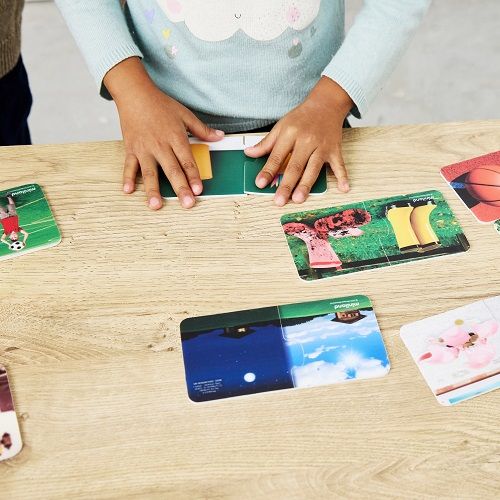 Puzzle educativo Dúos: Los opuestos