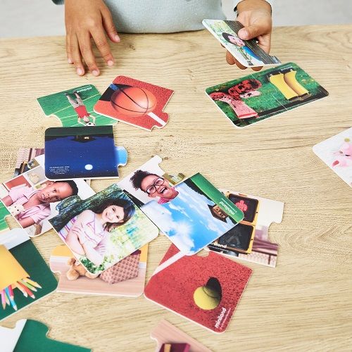 Puzzle educativo Dúos: Los opuestos