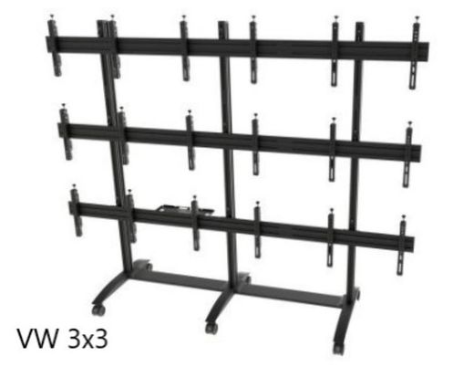 Edbak Soporte Movil Videowall 3X3 50-57" Horizonta
