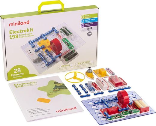 Juego educativo Electrokit: 198 experimentos