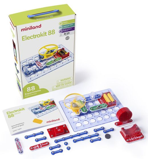Juego educativo Electrokit: 88 experimentos
