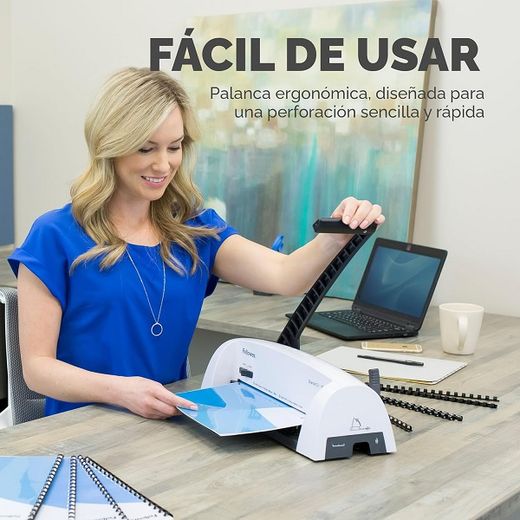 Encuadernadora FELLOWES canutillo Starlet 2+