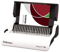 Encuadernadora eléctrica FELLOWES canutillo Pulsar E 300