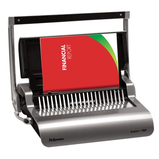 Encuadernadora de canutillo Fellowes Quasar+ 500