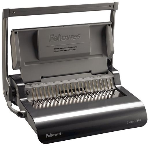 Encuadernadora FELLOWES canutillo Quasar+ 500