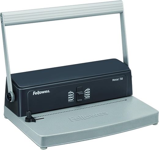 Encuadernadora FELLOWES espiral metálico Metal 50R