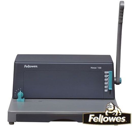 Encuadernadora espiral metálico FELLOWES METAL 100R