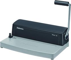 Encuadernadora FELLOWES espiral metálico Metal 25