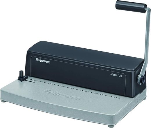 Encuadernadora FELLOWES espiral metálico Metal 25