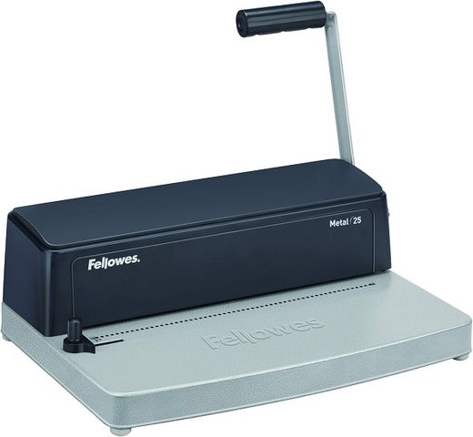 Encuadernadora FELLOWES espiral metálico Metal 25