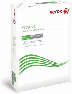 Paper A3 XEROX RECYCLED 80 gr. 500 h.