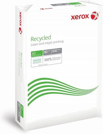Paper A3 XEROX RECYCLED 80 gr. 500 h.