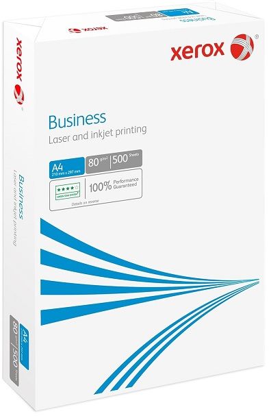 Papel A4 XEROX BUSINESS 80 gr. 500 h.