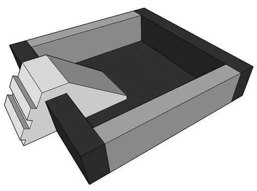 Escala per a piscina de boles