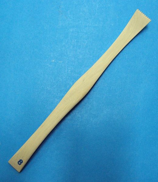 Espátula madera moldear nº 8