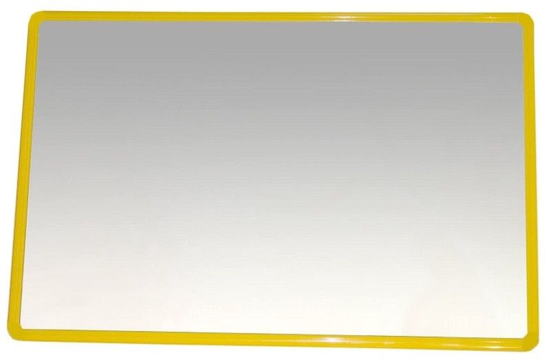 Espejo de seguridad: Aluminio amarillo 120 x 50 cm